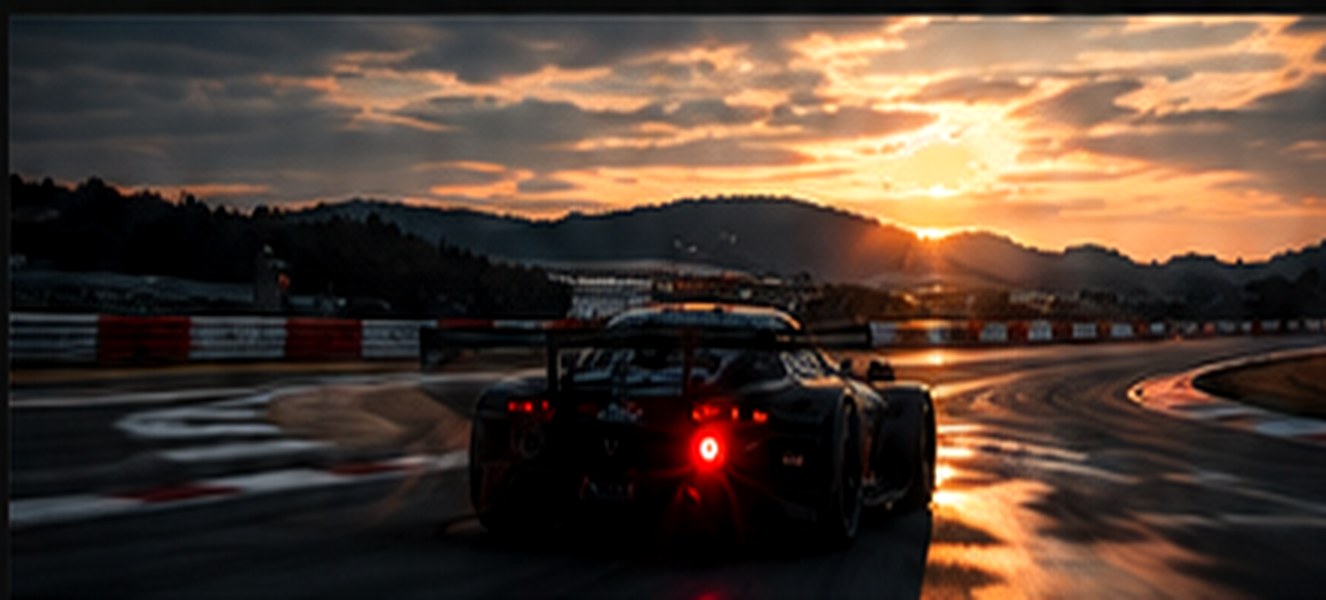 Temporary motorsport photograph